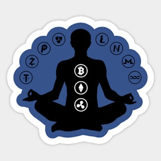 Crypto Buddha Sticker